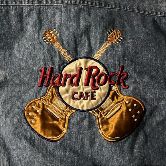 Hard Rock Cafe Other - HARD ROCK CAFE LONG SLEEVE VINTAGE DENIM SHIRT​